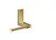 AXOR-HG-AXOR-Universal-Rectangular-Toilettenpapierhalter-Polished-Gold-Optic-42656990 gallery number 1